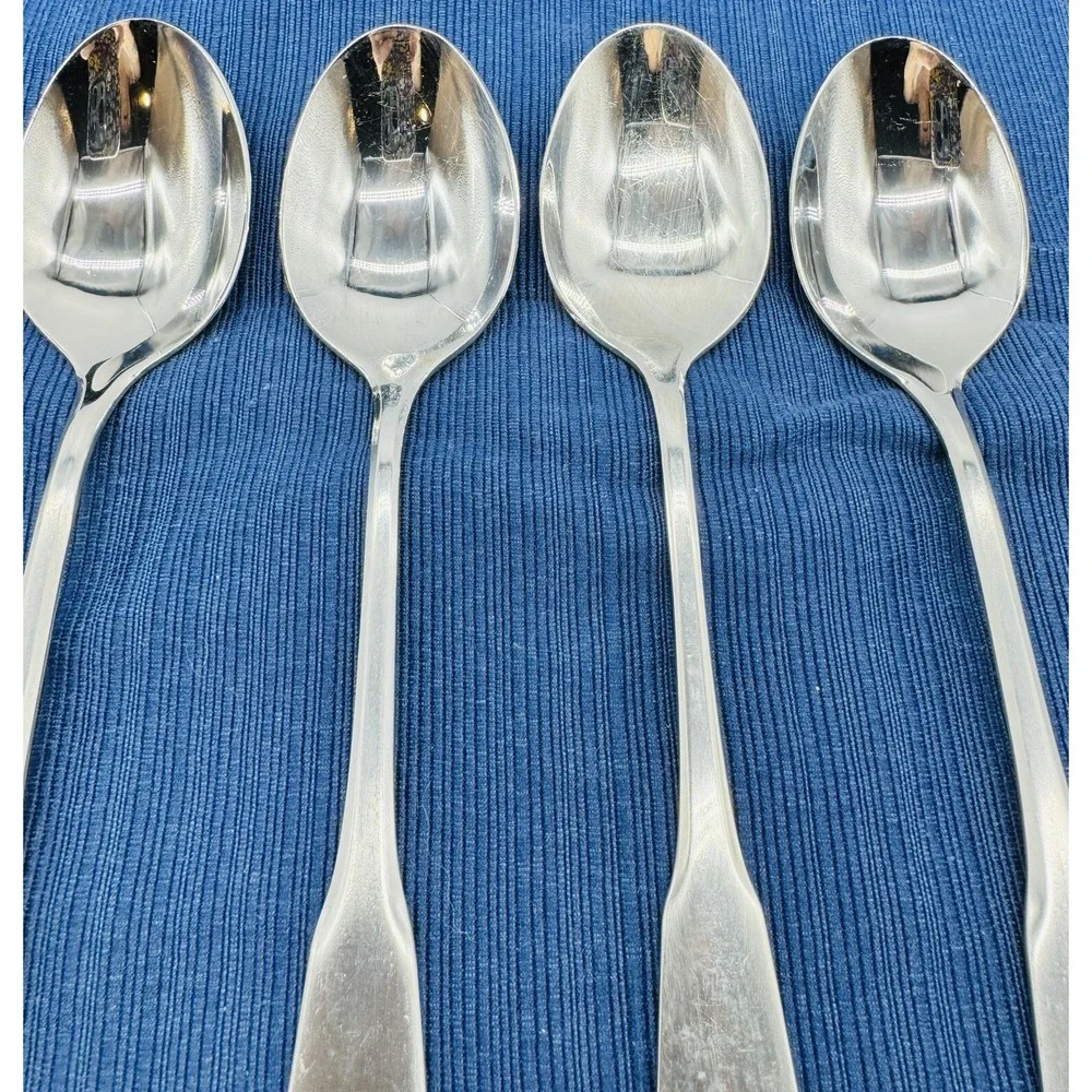 Oneida Colonial Boston Minute Man Stainless Soup Place Spoon‎ 6 3/4